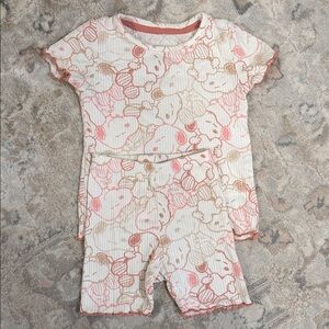 Peanuts Snoopy Ribbed Lounge Set